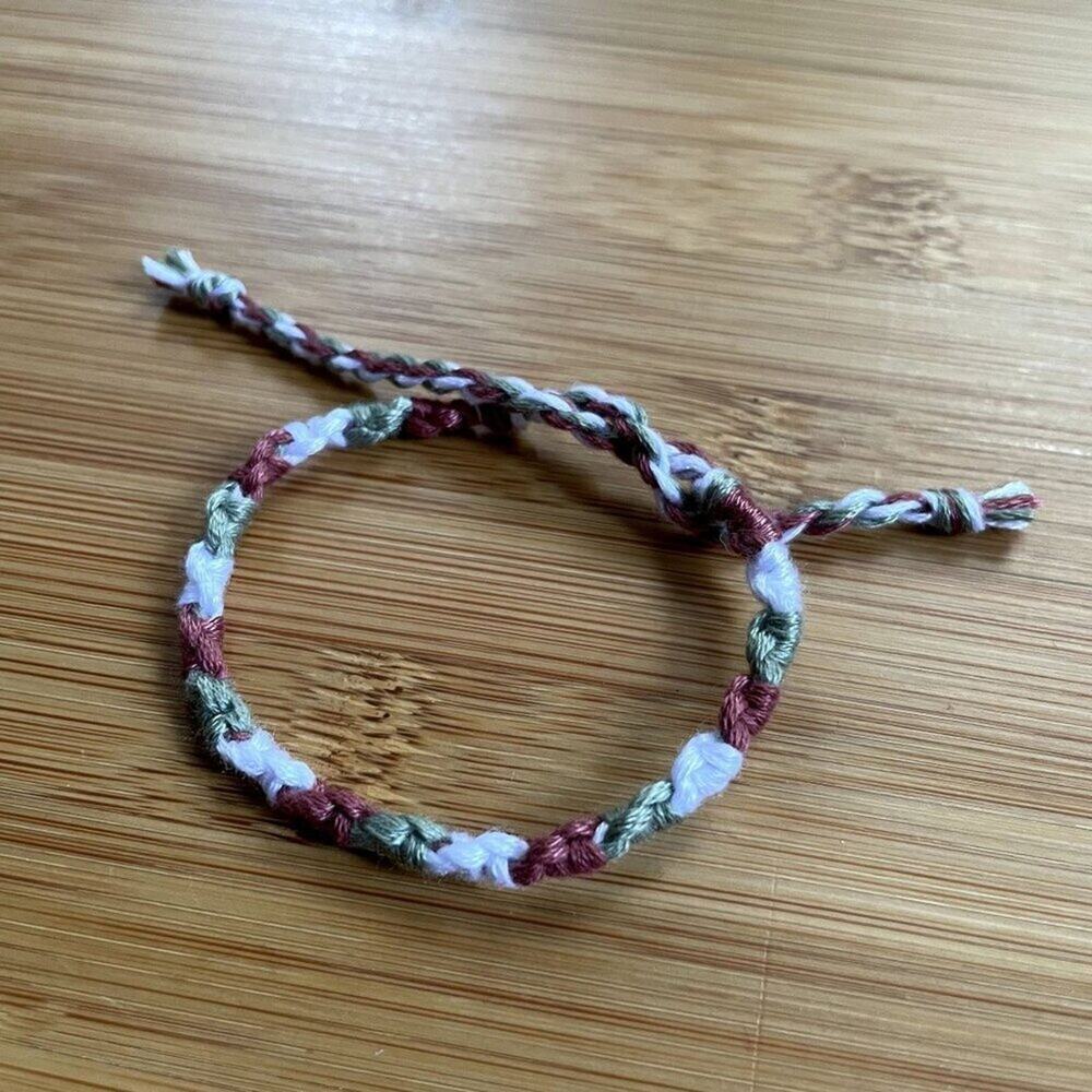 Magdalena Woven Bracelet anklet trendy comfortable tie embroidery thread woven g